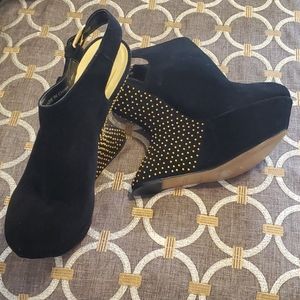 Dolce Vita Studded Cutout Platform